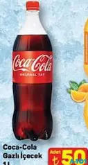 COCA-COLA GAZLI İÇECEK KOLA 1 L COCA-COLA GAZLI İÇECEK KOLA 1 L
